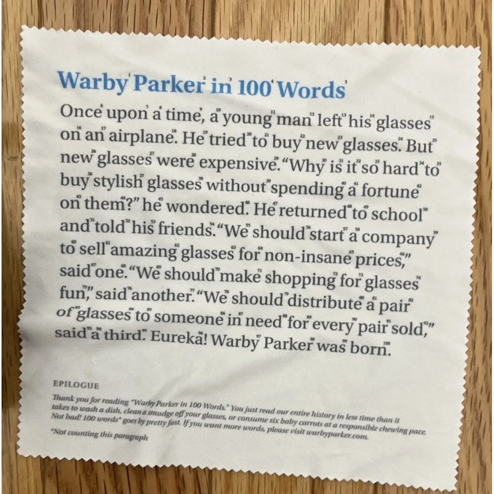 Warby‎ Parker Round Glasses Frames Grey Translucent Eyeglasses